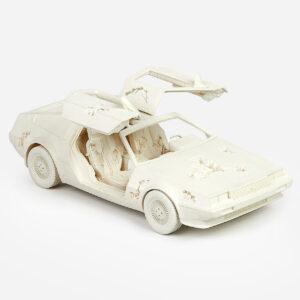 Daniel Arsham - Eroded Delorean