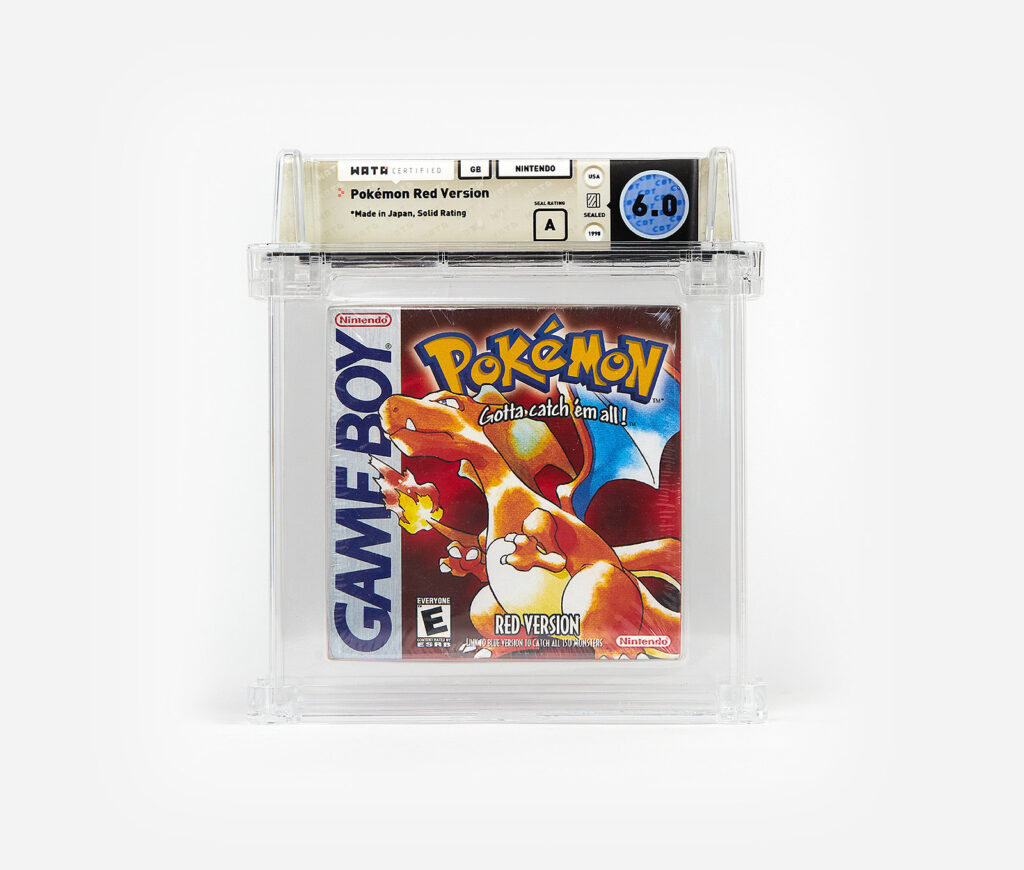 Pokemon Red Version Gameboy WATA 6.0