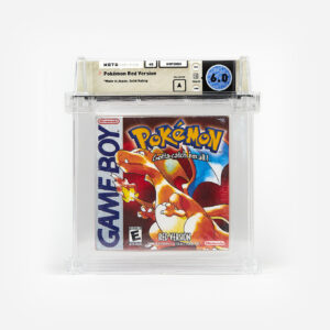 Game Boy Red WATA 6 Sealed Game Image Front ©unlckd