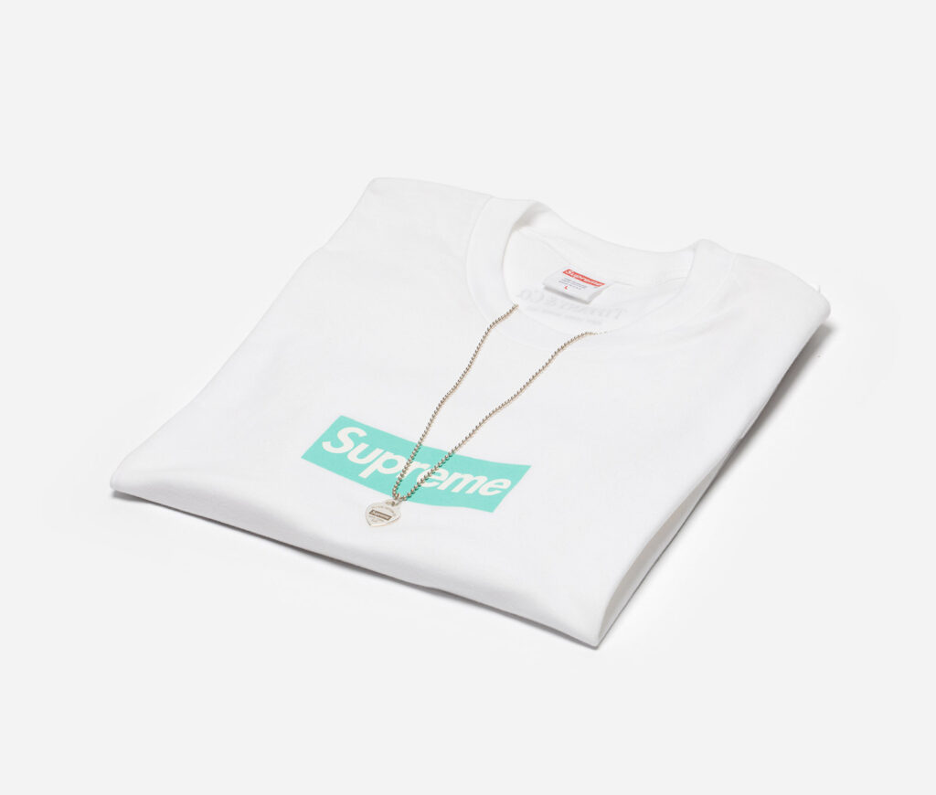 Tiffany & Co. x Supreme Box Logo Tee + Pendant