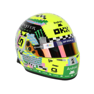 Lando Norris 2024 Silverstone Edition Collector Helmet w/ Display Case