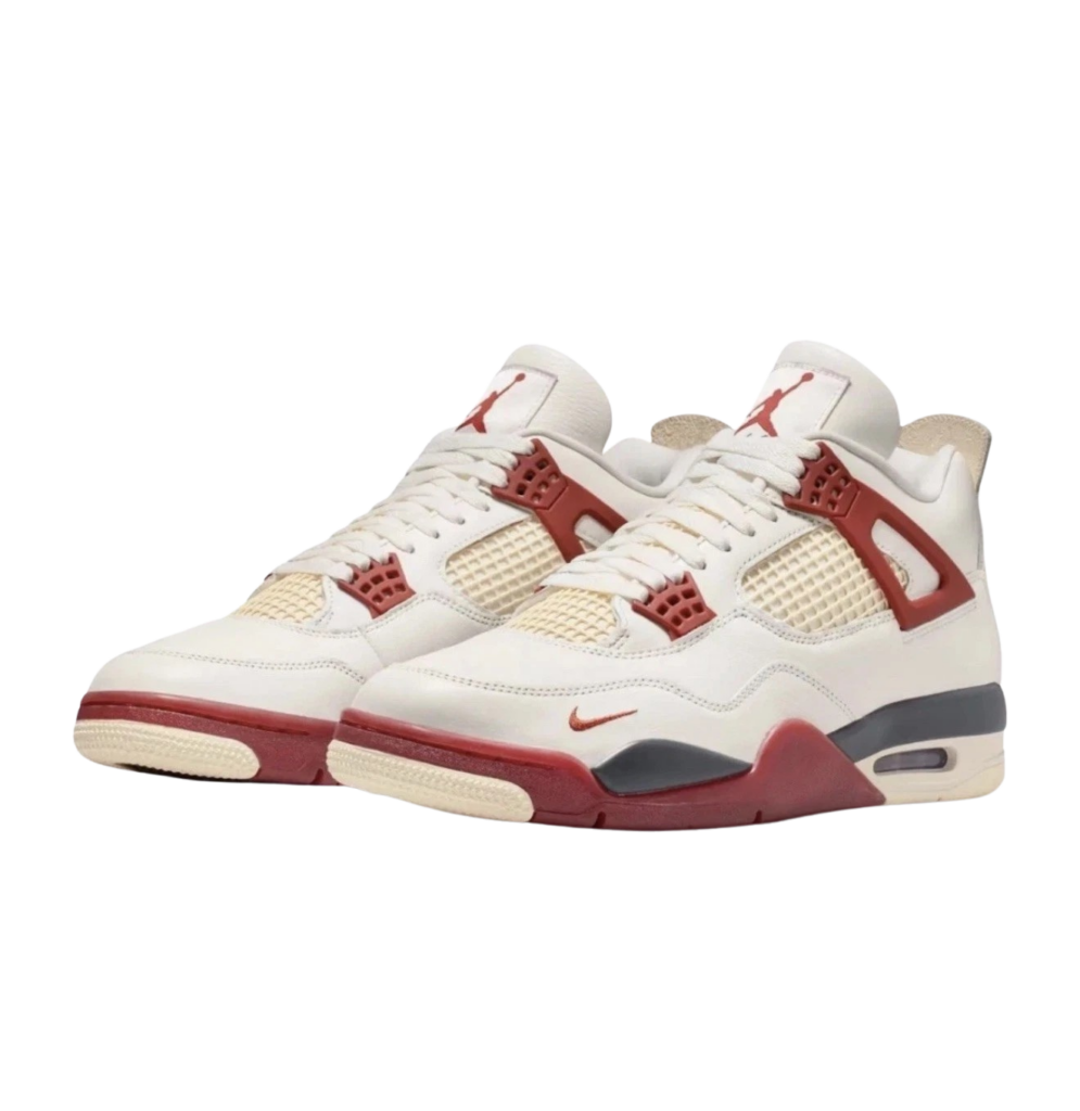 Jordan x Nigel Sylvester Air Jordan 4 Brick After Brick White