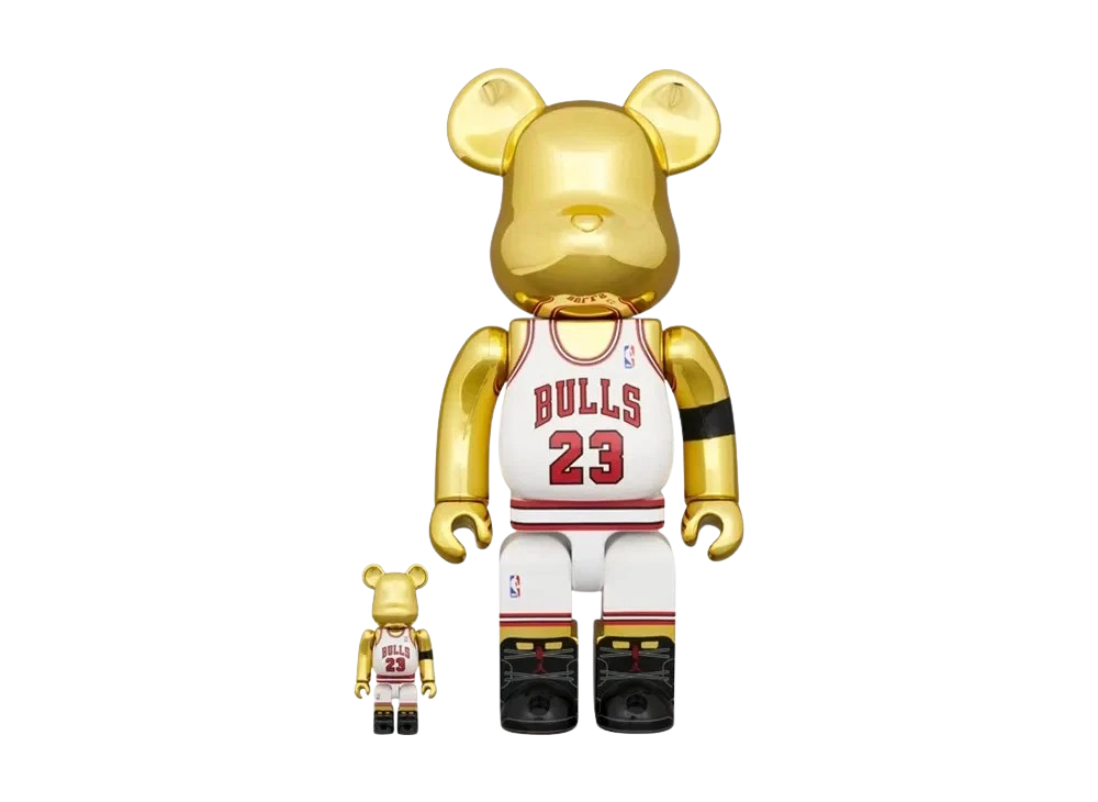 Bearbrick Michael Jordan 1991 World Champion 100% & 400% Set