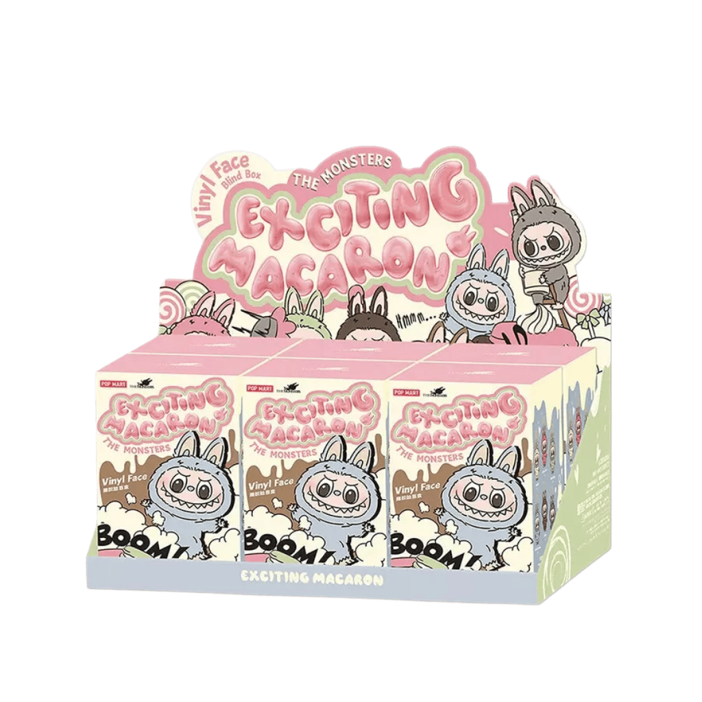Labubu Exciting Macaron 6x Pack Set