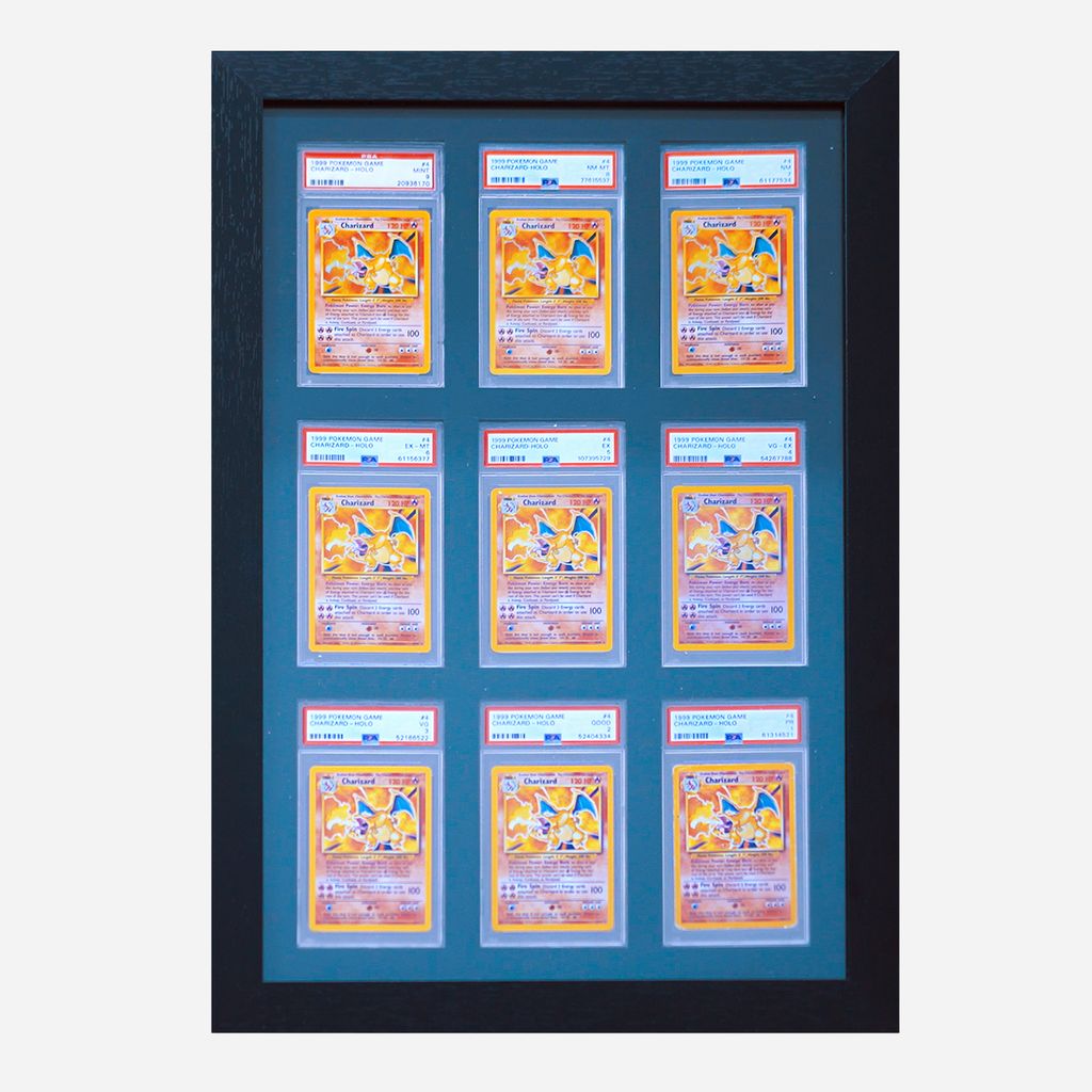 1999 CHARIZARD BASE SET FRAMED COLLECTION