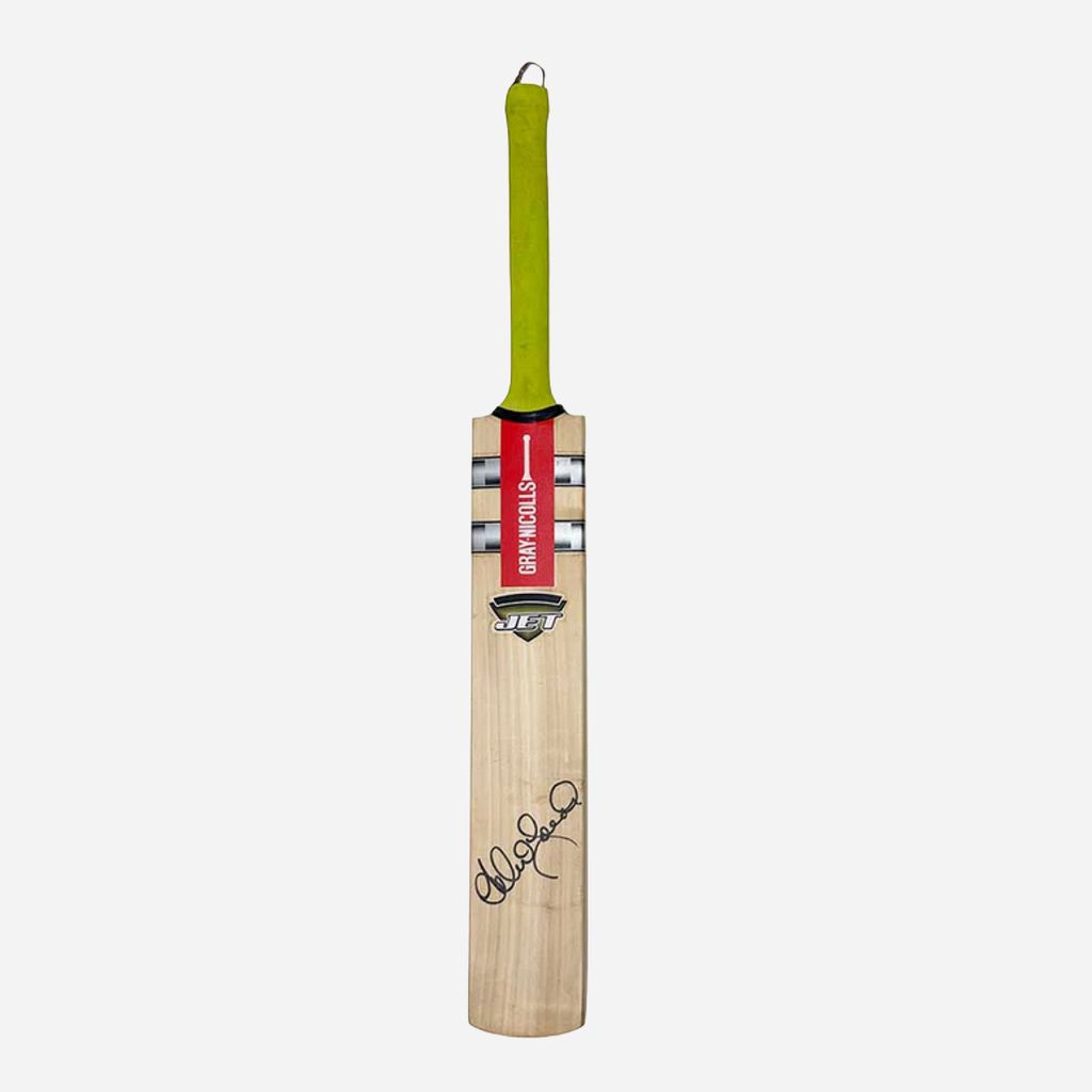 Adam Gilchrist Signed Cricket Bat
