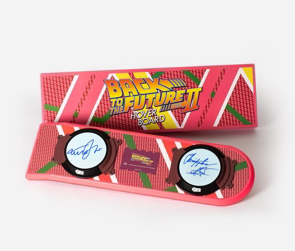 Back To The Future II Signed Hoverboard