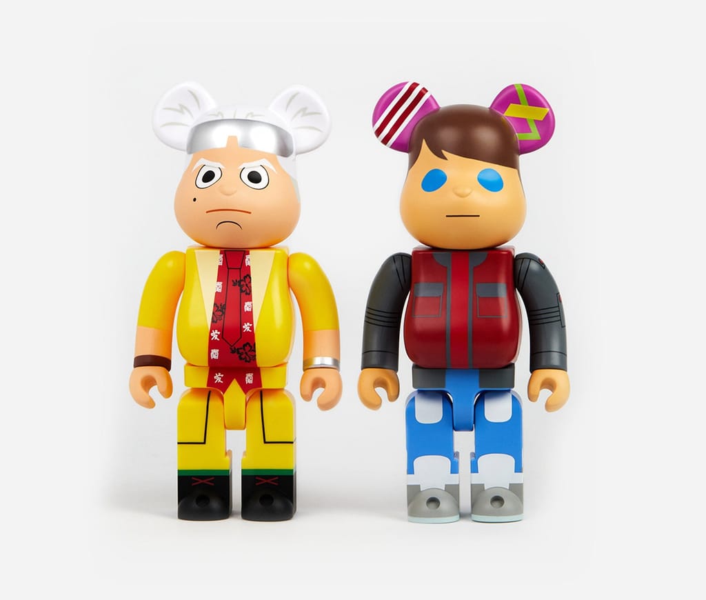Bearbrick kaNo x Back to The Future