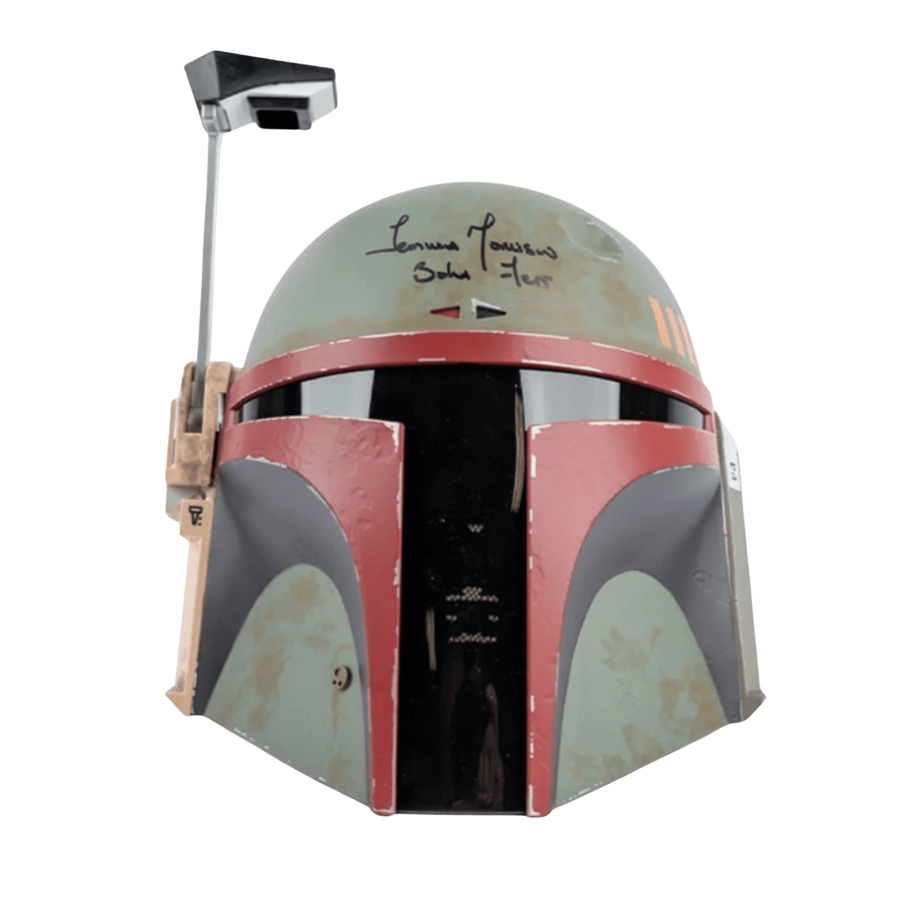 The Book Of Boba Fett Temuera Morrison Signed Helmet