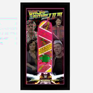 Cast Signed "Back To The Future" Hoverboard