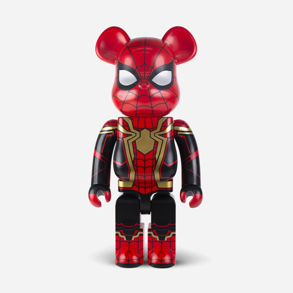 BE@RBRICK Iron Spider 1000% Figure - UNLCKD