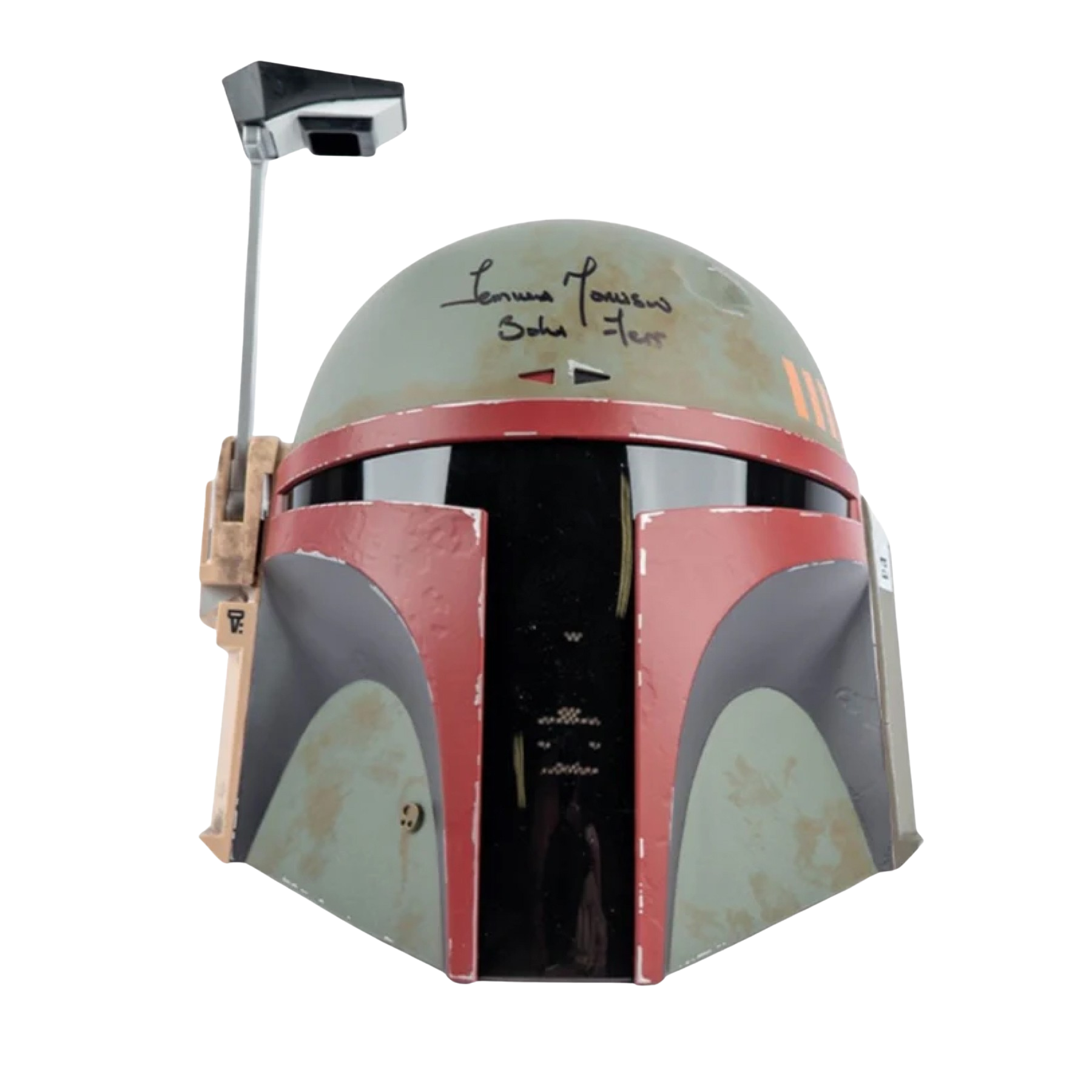 The Book Of Boba Fett Temuera Morrison Signed Helmet